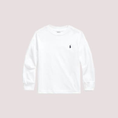 T-shirt a maniche lunghe in jersey di cotone 322843804 /4 POLO RALPH LAUREN 