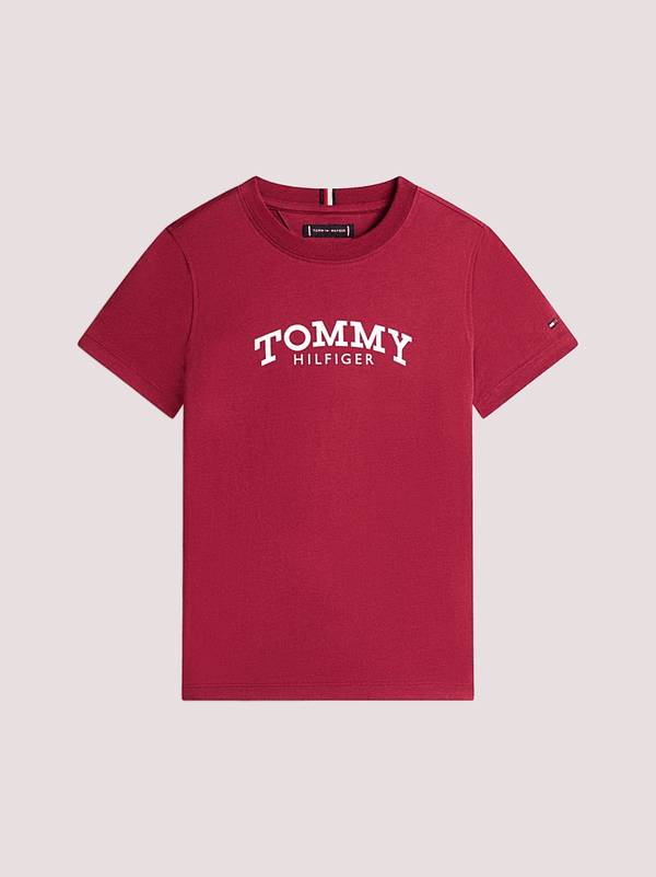 T-shirt con stampa logo Tommy Hilfiger KB0KB10051T /VK0 TOMMY HILFIGER 