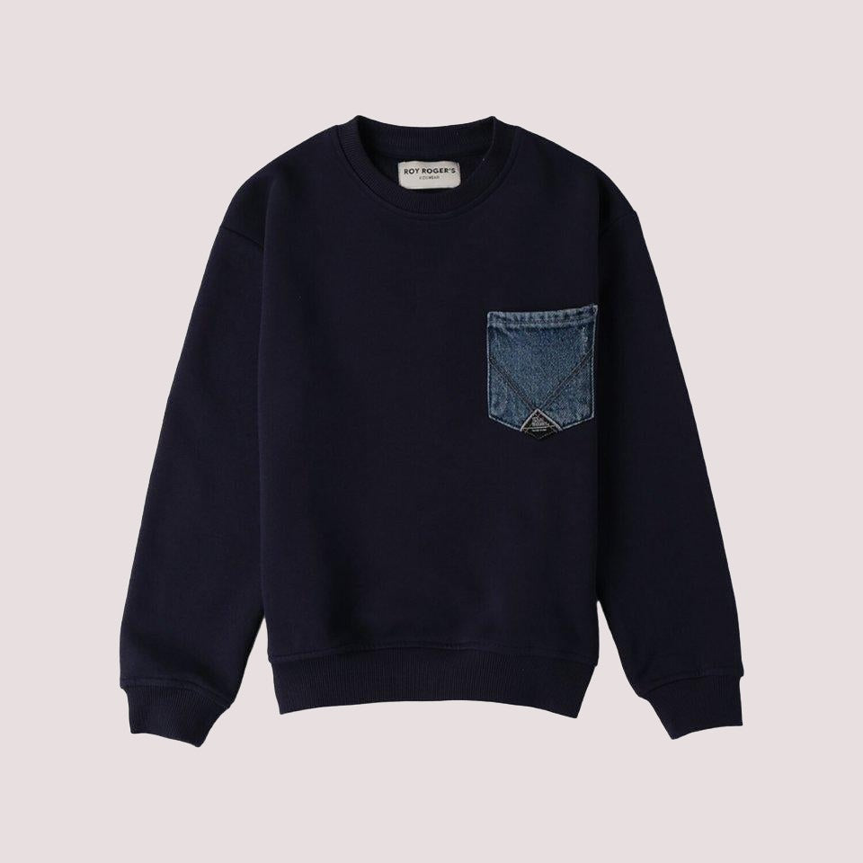 Felpa girocollo RF100 /3885 ROY ROGERS 