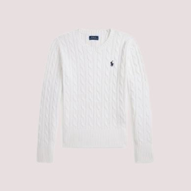 Maglione in cotone a trecce 313901316 /13 RALPH LAUREN 