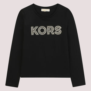 T-shirt con logo R30491 /09B MICHAEL KORS 