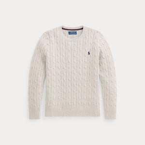 Maglione in cotone a trecce 323702674 /024 POLO RALPH LAUREN 