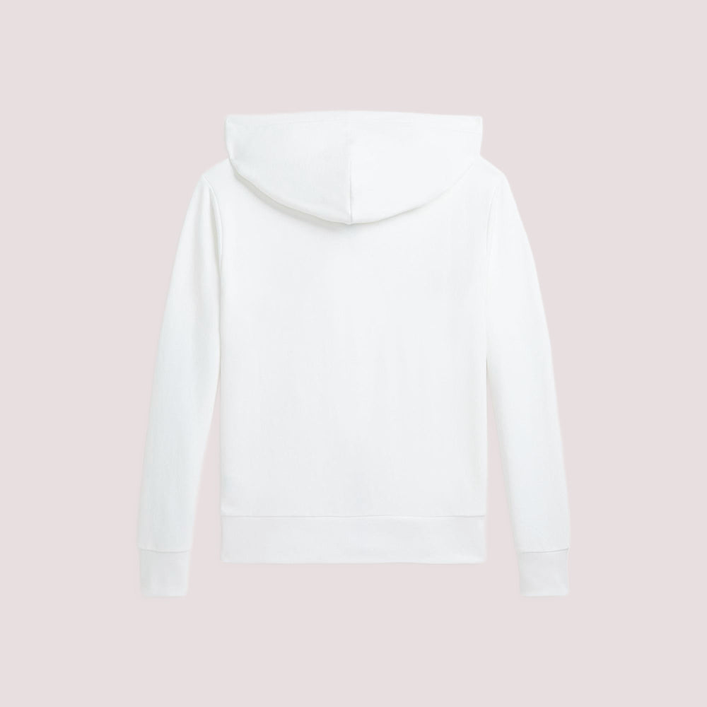 Felpa con cappuccio e zip intera in french terry 323964134 /001 POLO RALPH LAUREN 