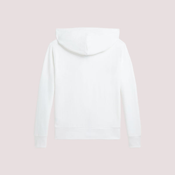 Felpa con cappuccio e zip intera in french terry 323964134 /001 POLO RALPH LAUREN 