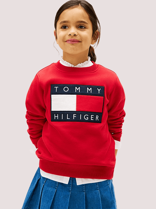 Felpa con logo frontale Tommy Hilfiger KS0KS00709J /XLG TOMMY HILFIGER 