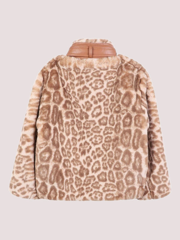 Cappotto animalier con chiusura frontale nascosta C20676 /231 CHLOE 