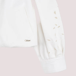 Giacca con ricami floreale C20837 /117 CHLOE 