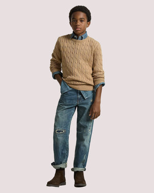 Maglia in cotone a trecce 323702674 /82 POLO RALPH LAUREN 