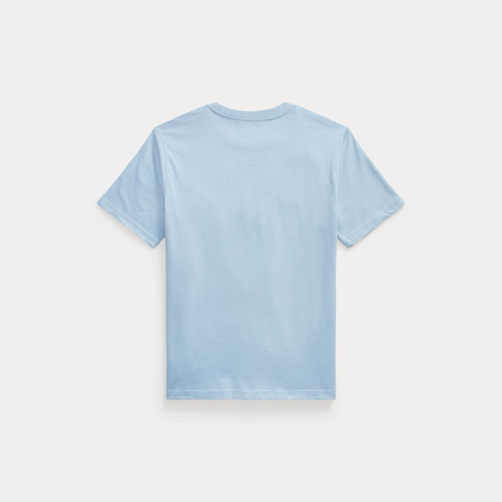 T-shirt in jersey di cotone con scollo a girocollo 323832904 /509 POLO RALPH LAUREN 