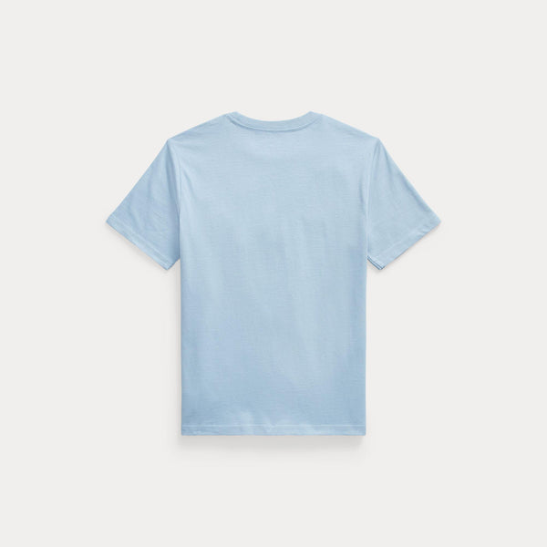 T-shirt in jersey di cotone con scollo a girocollo 323832904 /509 POLO RALPH LAUREN 