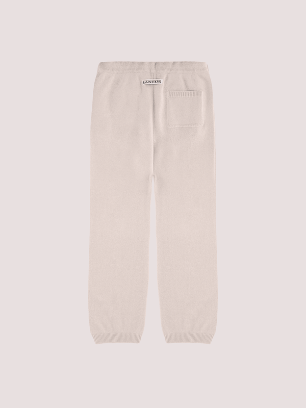 Pantaloni comfy in lana e cashmere F5LKJUKT040 /13 LANEUS KIDS 
