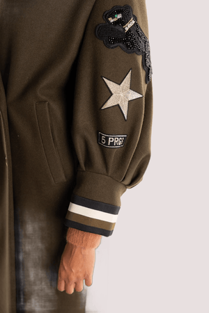 Cappotto forest green 15041 /FOREST GREEN 5 PROGRESS 