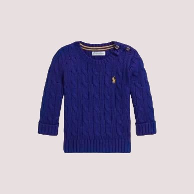 Maglione in cotone a trecce 320702674 /72 POLO RALPH LAUREN 