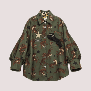 Overshirt 15040 /TIGER PRINT 5 PROGRESS 