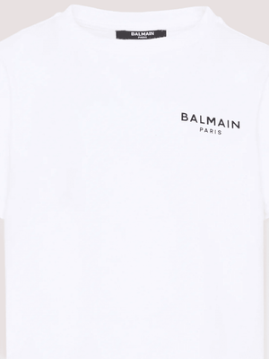 T-shirt con logo BY8R31 Z3672 /100NE BALMAIN 