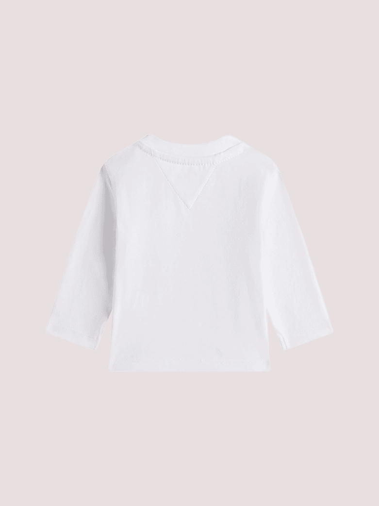 T-shirt a maniche lunghe con distintivi KN0KN02059 /YBR TOMMY HILFIGER 