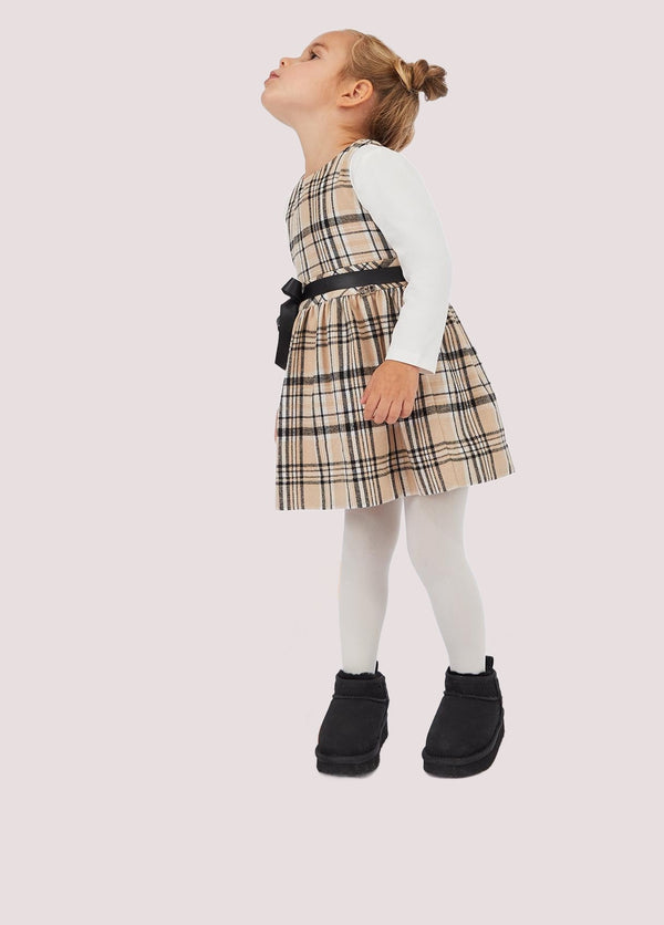 Abito in cotone check KF5013 T9821 /M9995 LIU JO 