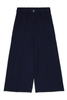 Pantaloni a palazzo con logo