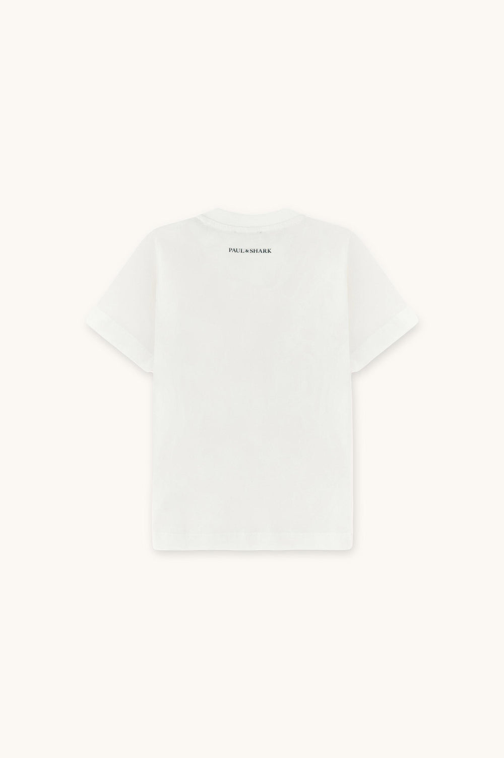 T-shirt con logo ricamato WUM004 LAA54 /10101 PAUL & SHARK 