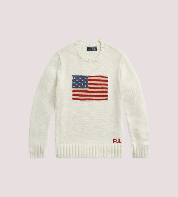 Maglia con bandiera americana sul davanti 323668285 /6 POLO RALPH LAUREN 