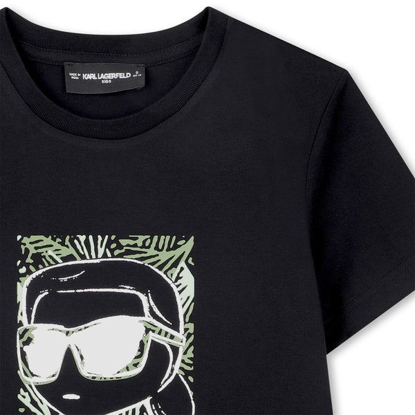 T-shirt con stampa Z31094 /09B KARL LAGERFELD 