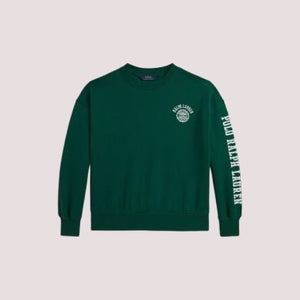 Felpa in pile con logo e stemma 313979067 /2 RALPH LAUREN 