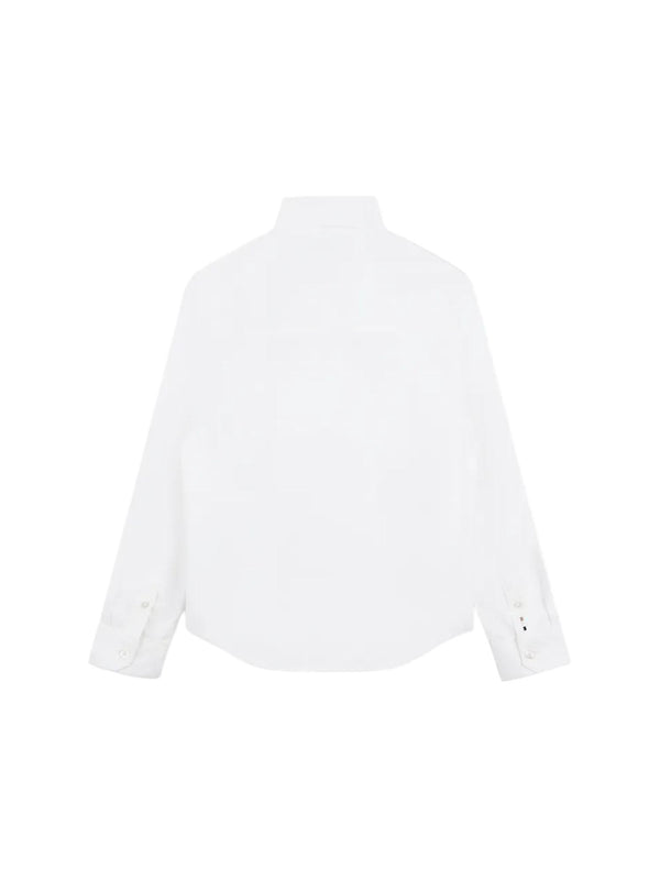 Camicia bianca da bambino in puro cotone