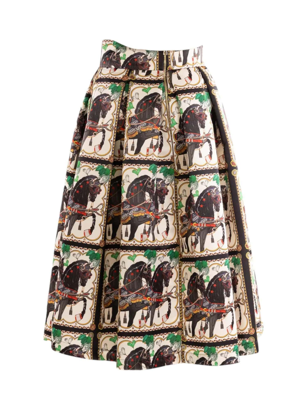 Gonna donna stampata Sicily Horse 14047 /SICILY HORSE 5 PROGRESS 