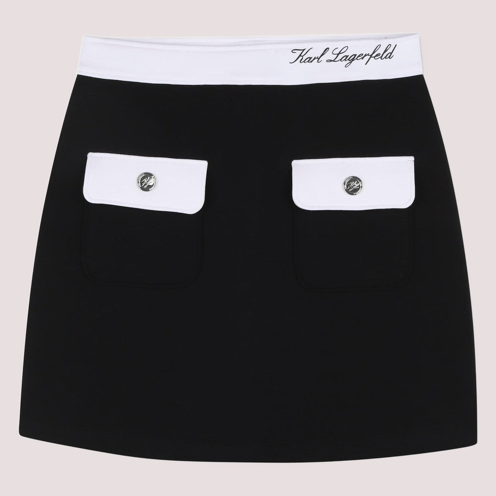 Gonna con tasche laterali Z31115 /09B KARL LAGERFELD 