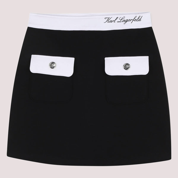 Gonna con tasche laterali Z31115 /09B KARL LAGERFELD 