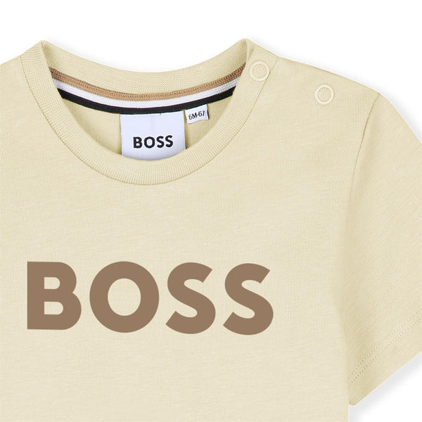 T-shirt con logo stampato J52712 /21C BOSS 