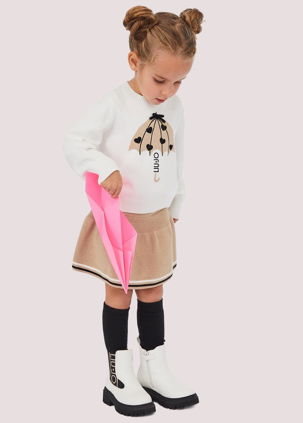 Maglia con stampa KF5027 MA12P /10602 LIU JO 