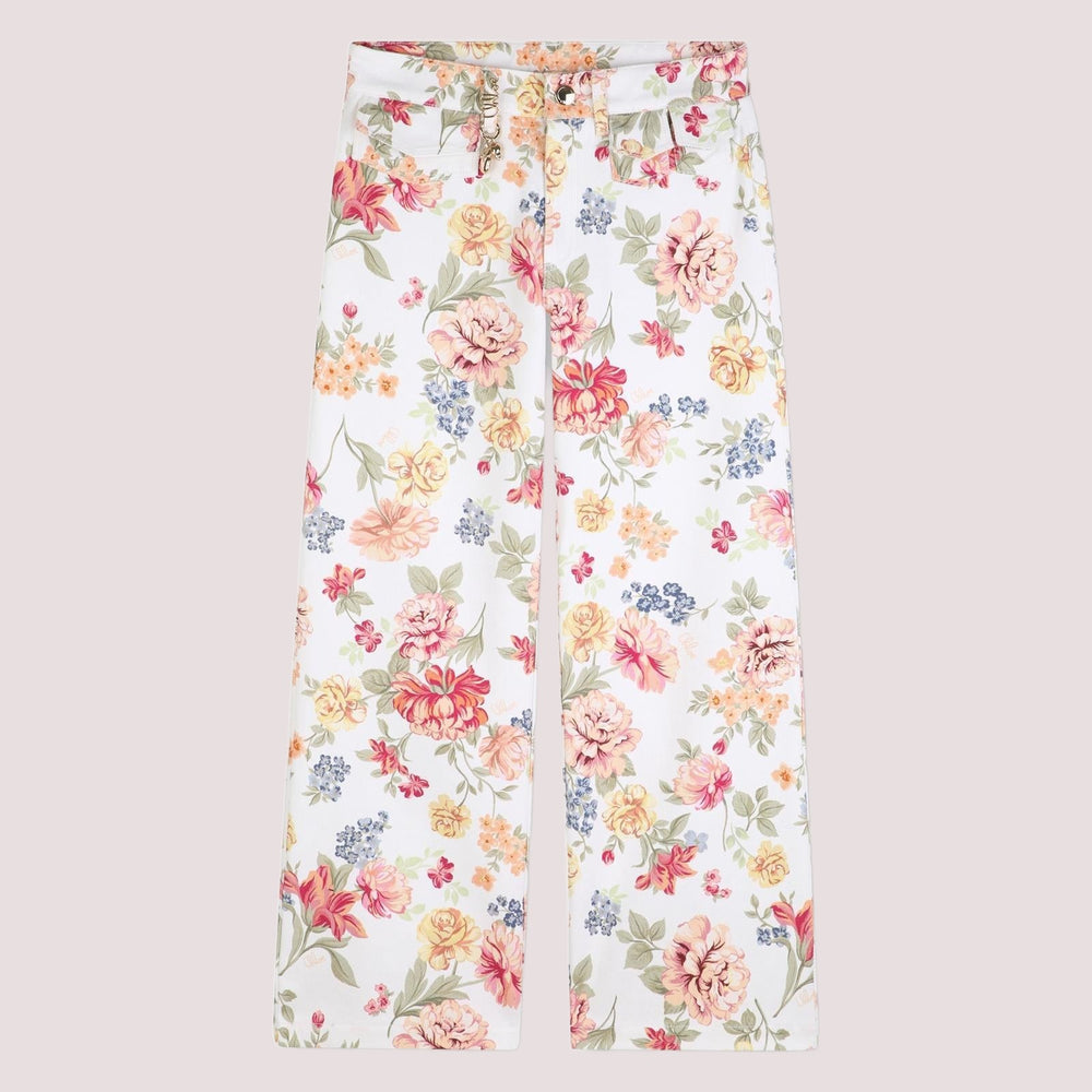 Pantalone con tema floreale C20830 /S95 CHLOE 