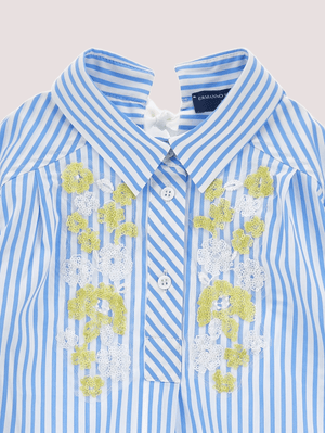 Camicia con ricami Z1G300 7168 /9958 ERMANNO SCERVINO KIDS 