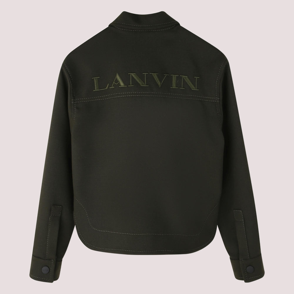 Camicia con logo N30258 /U60 LANVIN 