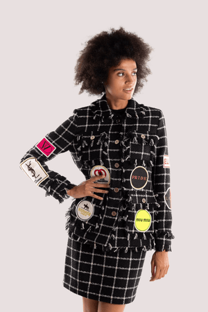 Cappotto corto patch 15091 /UNICA 5 PROGRESS 