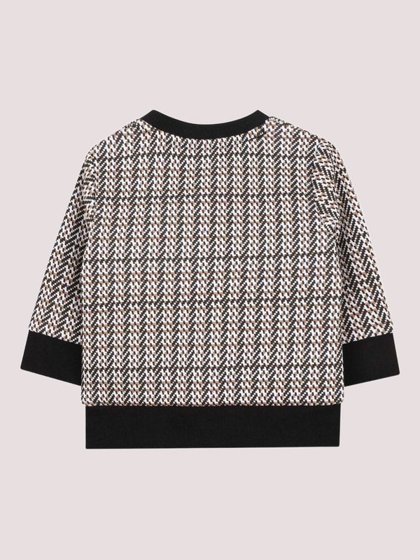 Felpa per neonato Boss Kidswear multicolor con stampa logo J52462 /09B BOSS 