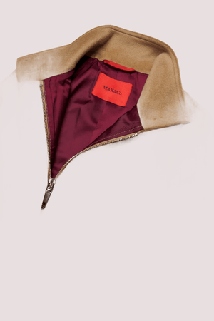 Cappotto lungo A-shape in misto lana MX0230 MX079 /MX702 MAX&CO 