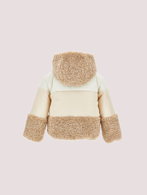 Giubbino, bambina, logato.<BR/> 19F104 6031 /0103 MONNALISA 