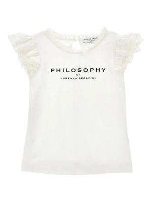 T-Shirt Philosophy con rouches I1G600 7201 /1 PHILOSOPHY KIDS 
