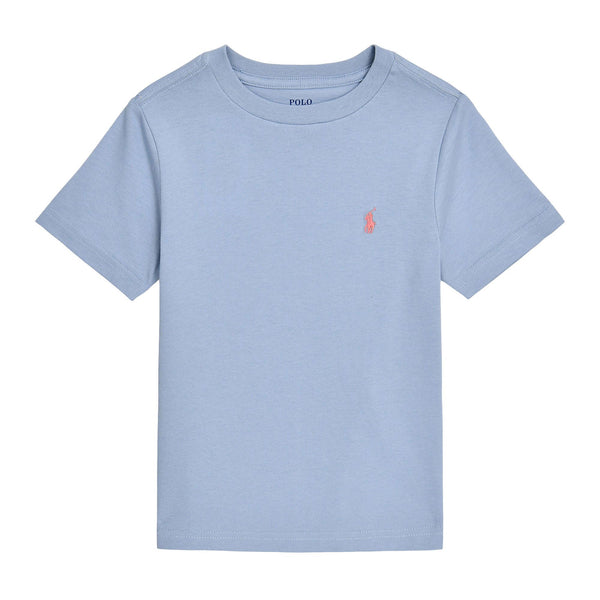 T-shirt in jersey di cotone con scollo a girocollo 322832904 /512 POLO RALPH LAUREN 