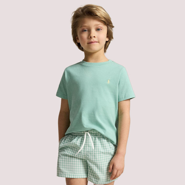 T-shirt in jersey di cotone con scollo a girocollo 322832904 /514 POLO RALPH LAUREN 