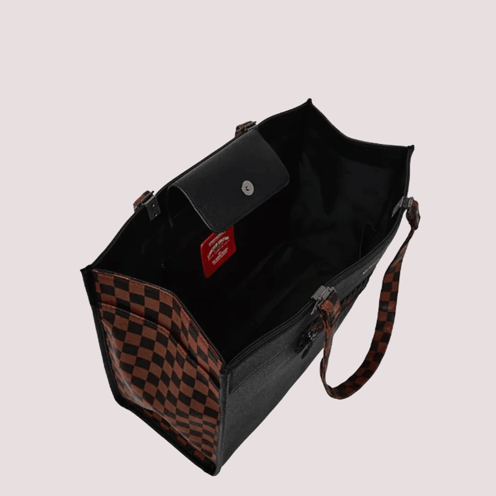 Dose Of Check Deux Tortuga Tote 910T8020NSZ /N/D SPRAYGROUND 