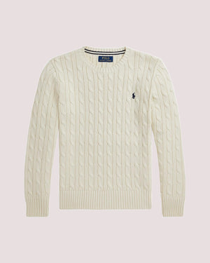 Maglia in cotone a trecce 323702674 /68 POLO RALPH LAUREN 