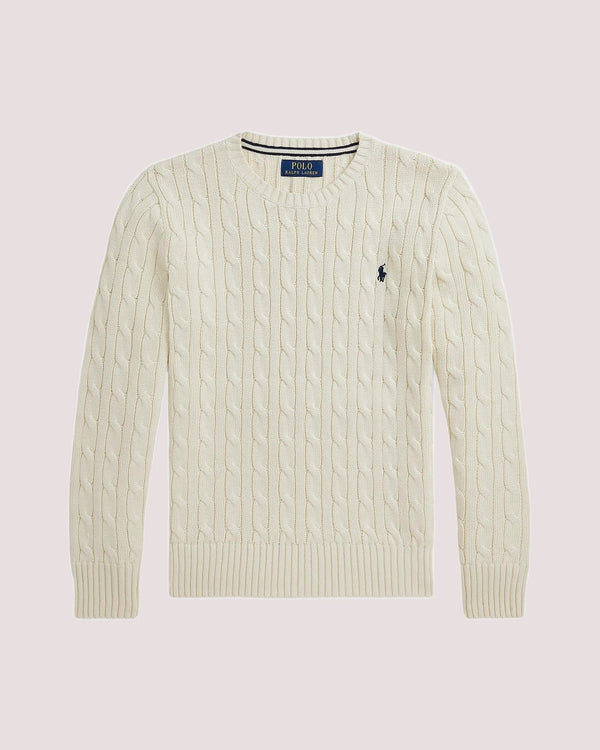 Maglia in cotone a trecce 323702674 /68 POLO RALPH LAUREN 