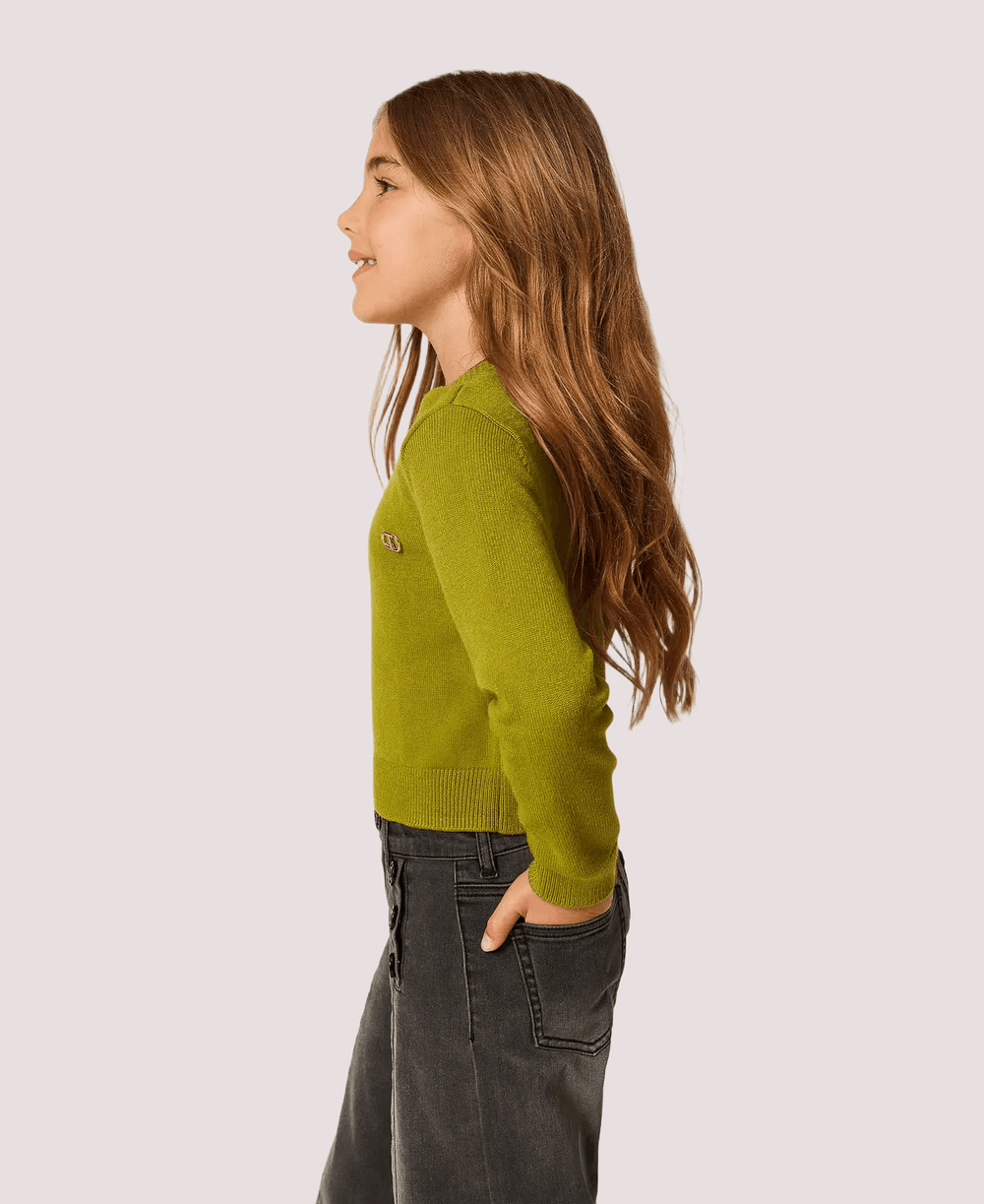 Maglia girocollo con Oval T 252GJ3011 /12576 TWINSET 