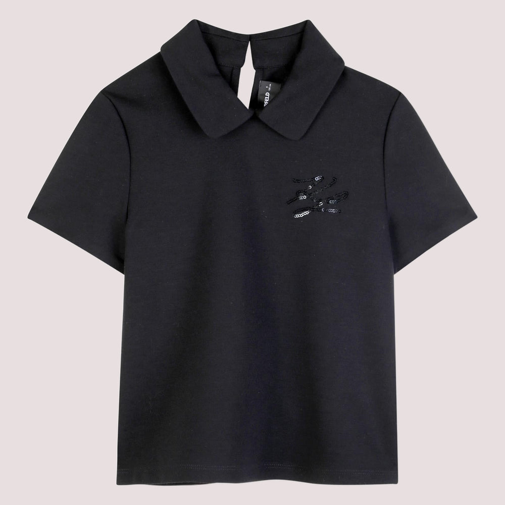 Top con stampa KL Z31271 /09B KARL LAGERFELD 
