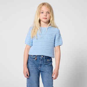 Maglione con logo ricamato C21225 /80J CHLOE 