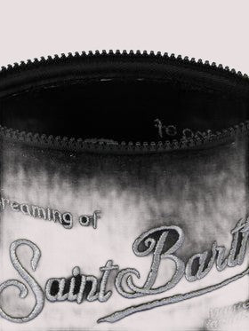 Pochette Aline Tweed lurex nero ALI0027 /00207I MC2 SAINT BARTH 