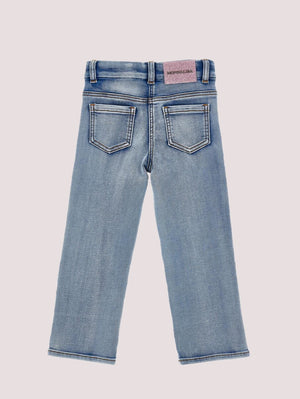 Jeans Floreali 19G404 7015 / MONNALISA 